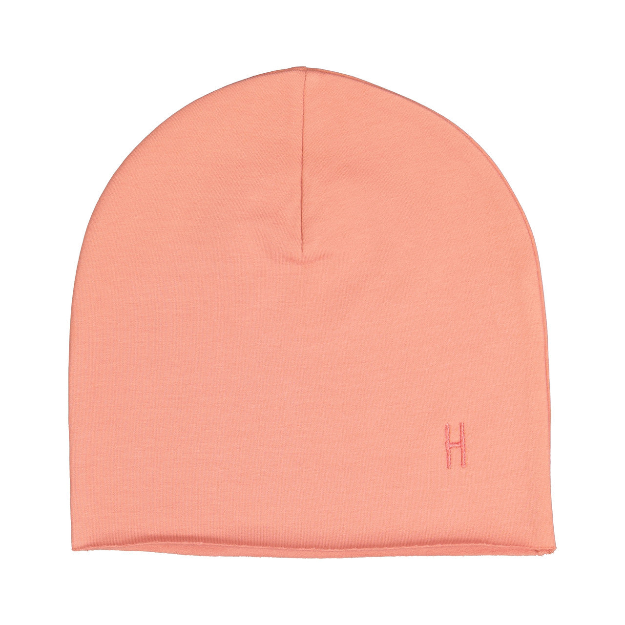 Organic cotton beanie, brushed inside for comfort and warmth, in Desert Sand