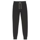 These Little Hedonist pirate black skinny tapered sweatpants are created with a curved design line at the ankle. A ribbed cuff is set underneath. These pants offer an elasticated waist finished with a drawstring. Inset pockets at the front are combined with a single welt pocket at the back. Extremely soft to wear.