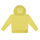 Re-invented signature Little Hedonist hoodie in blazing yellow for girls. Sustainable kids clothing made from organic cotton.