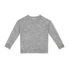 Little Hedonist grey knitted pullover made from alpaca blend with a very soft look and feel. Sustainable kids clothing made from recycled materials.