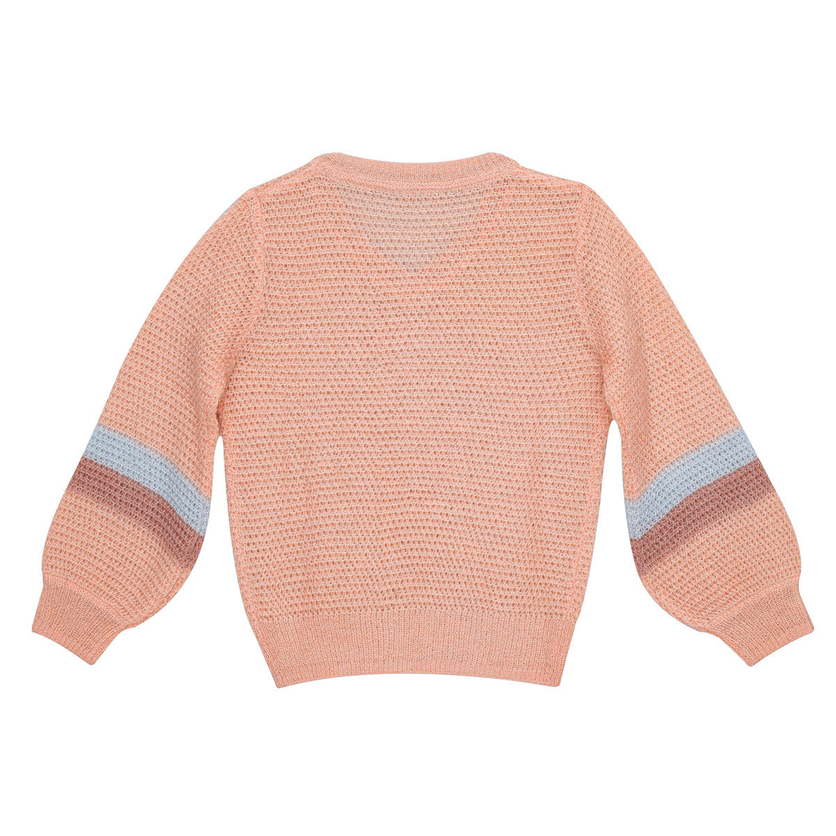 Little Hedonist V-Neck Knitted Jersey Sandy
V-Neck Knitted Jersey in Evening Sand. For this jersey for girls we use recycled materials. Sustainable kids clothing!