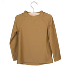 Little Hedonist long-sleeve UV shirt made of recycled polyamide in Antique Bronze
